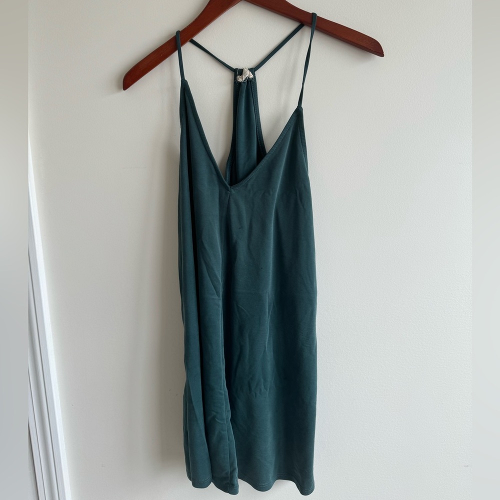Simple Green Dress